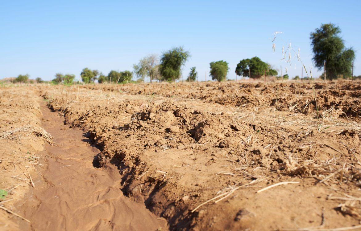 Dry soils in Burkina Faso