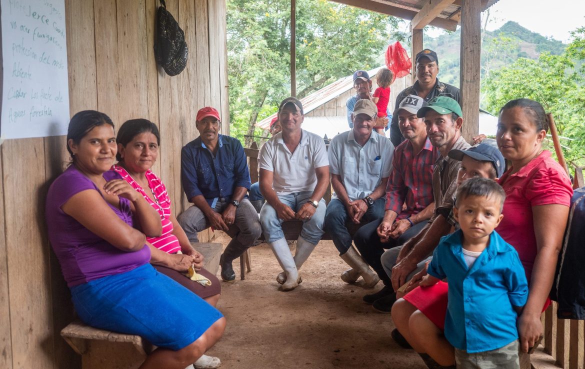 Treffen der Kooperative in Waslala, Nicaragua
