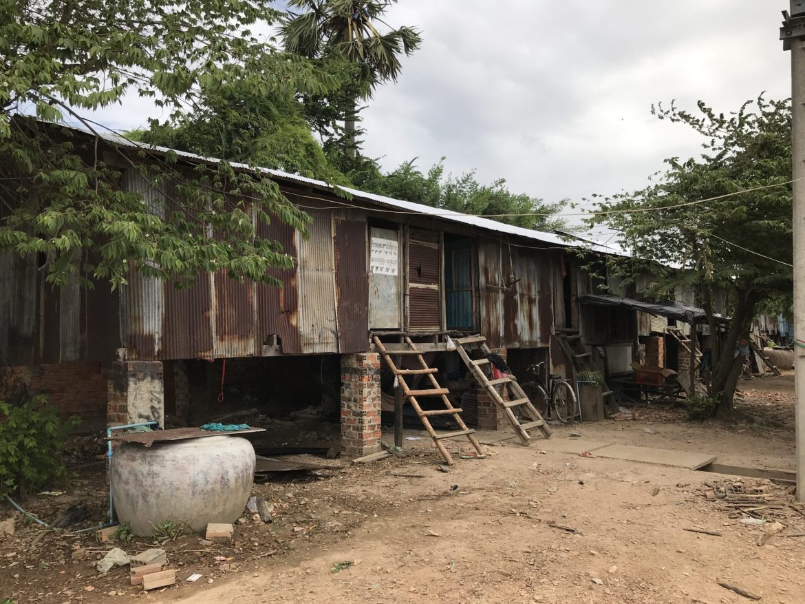 Unterkünfte für Arbeiter*innen in einer Backsteinbrennerei